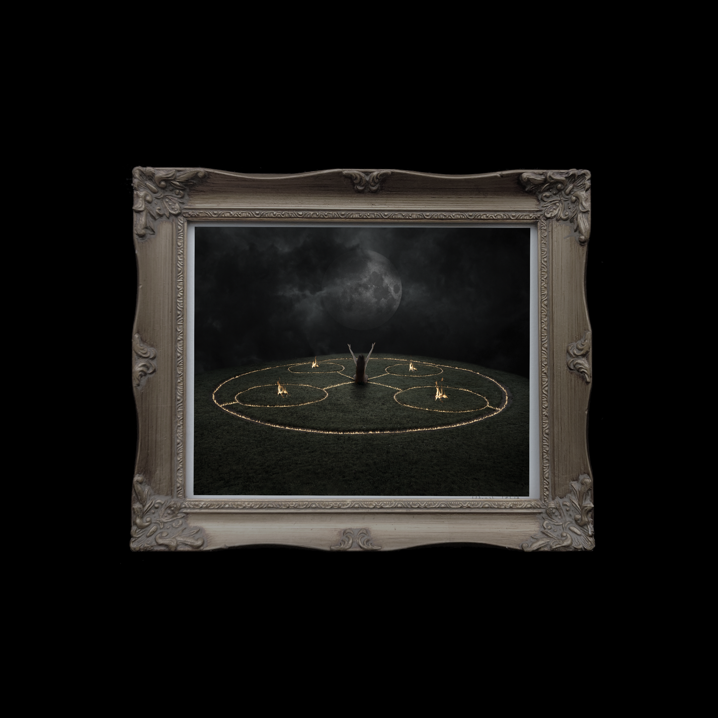 Print - 'Drawing Down The Moon'