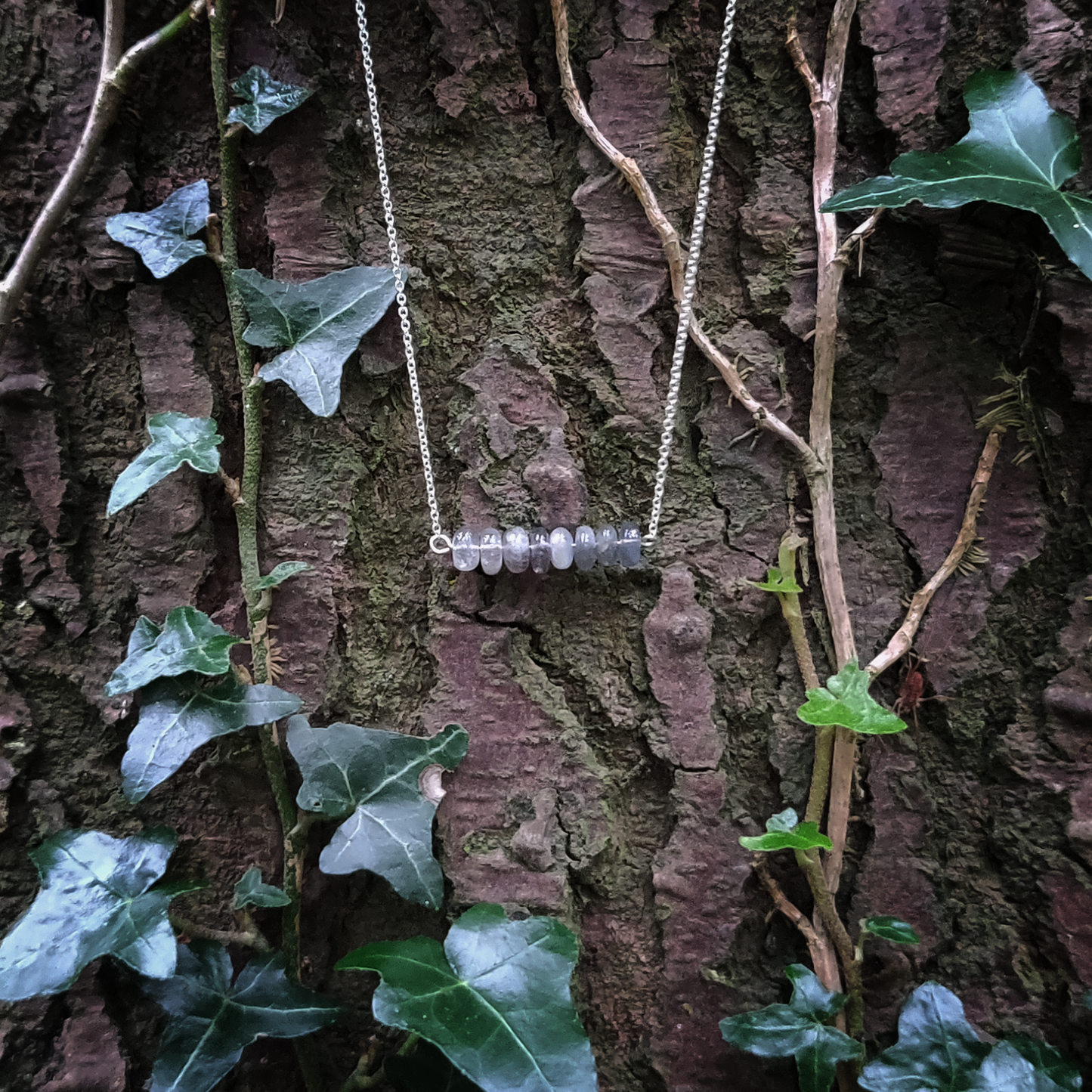 Labradorite Necklace - 925 Sterling Silver